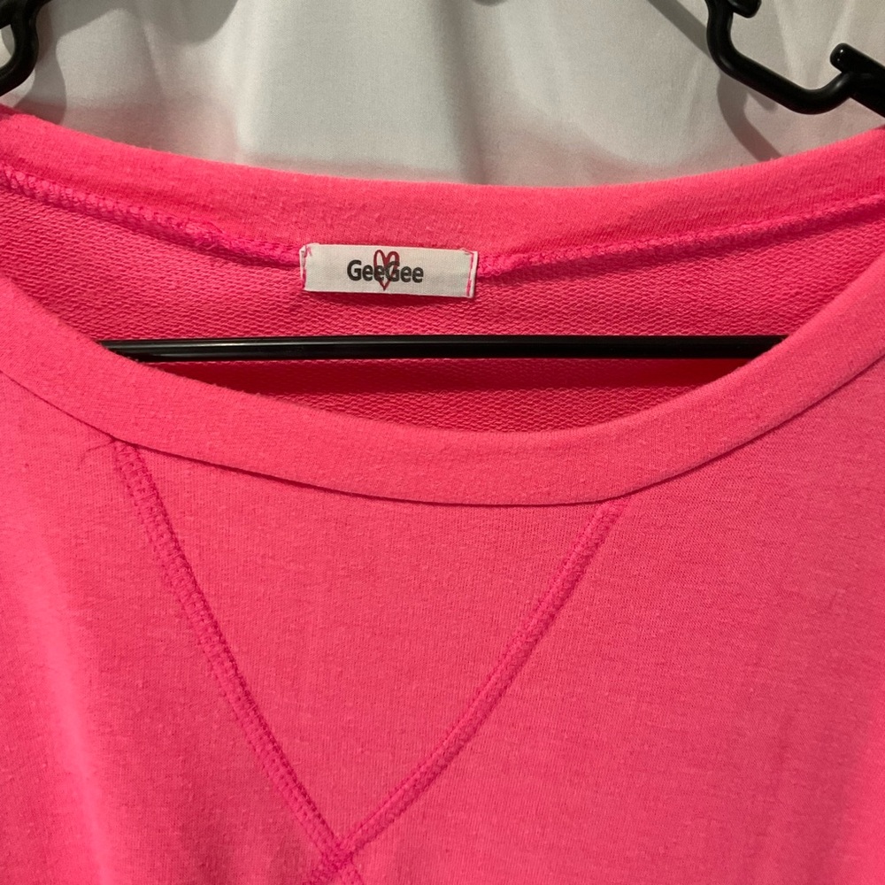 Gee Gee Womens Soft Pink Long Sleeve Shirt XL OR 2XL See Measurements - Picture 2 of 14